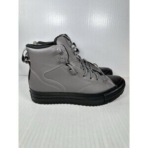 Size 9.5 Converse Chuck Taylor All Star Hiker Boots High Grey Men Shoe A14617C
